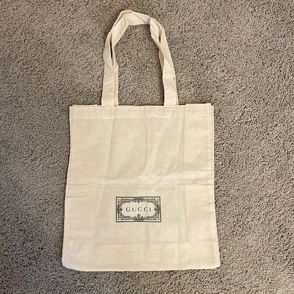 Brand New Canvas Gucci Tote